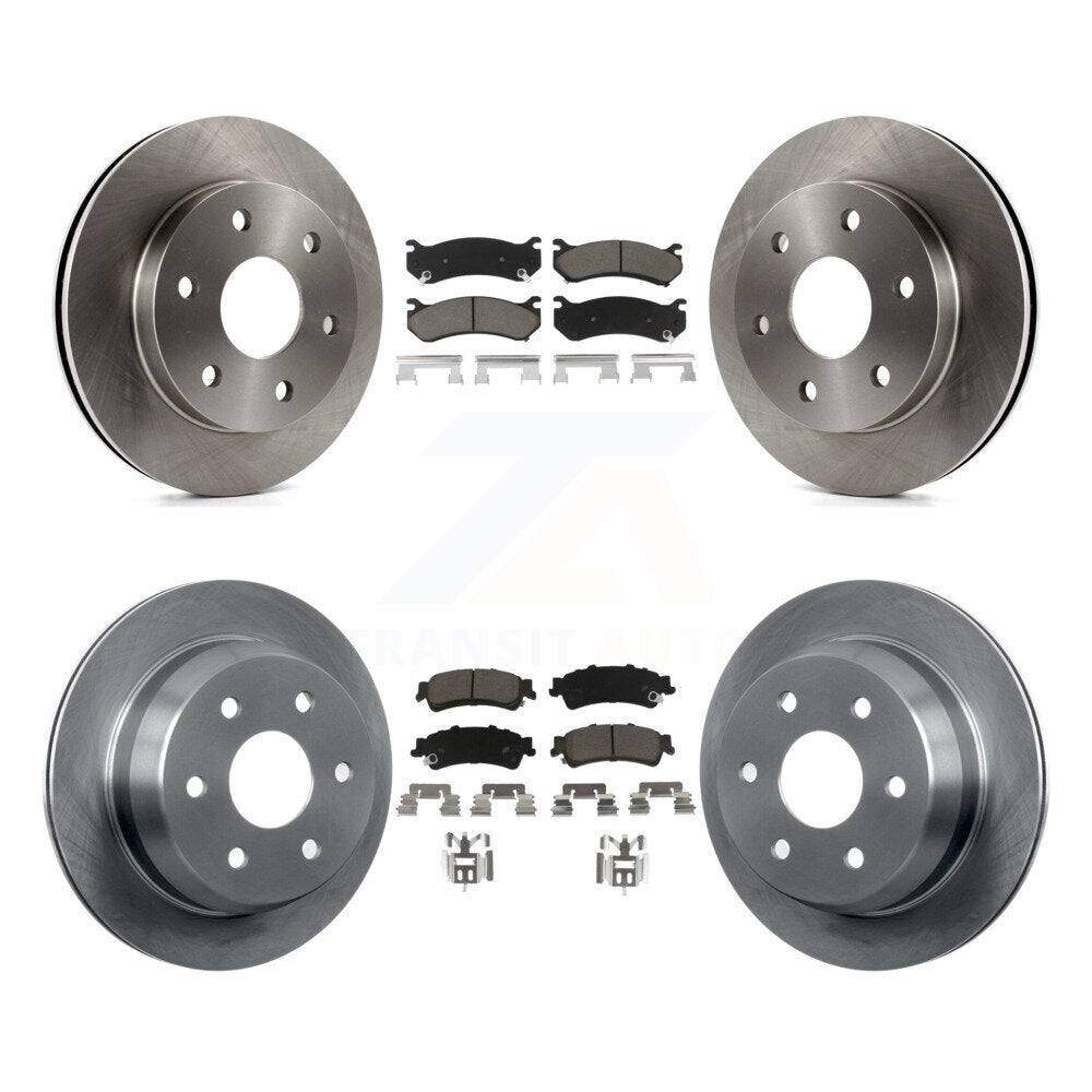 Kit de rotor de frein avant et arrière et plaquettes en céramique, pour Chevrolet GMC Silverado 1500 Sierr