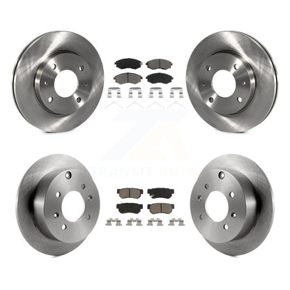 Kit de rotors de frein avant et arrière et plaquettes en céramique, pour Hyundai Sonata Kia Optima Magenti