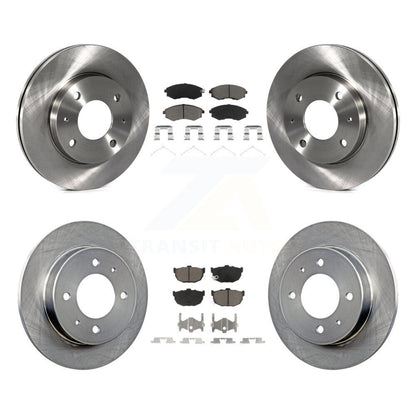 Kit de rotors de frein à disque avant et arrière et plaquettes en céramique pour Hyundai Elantra K8C-10100