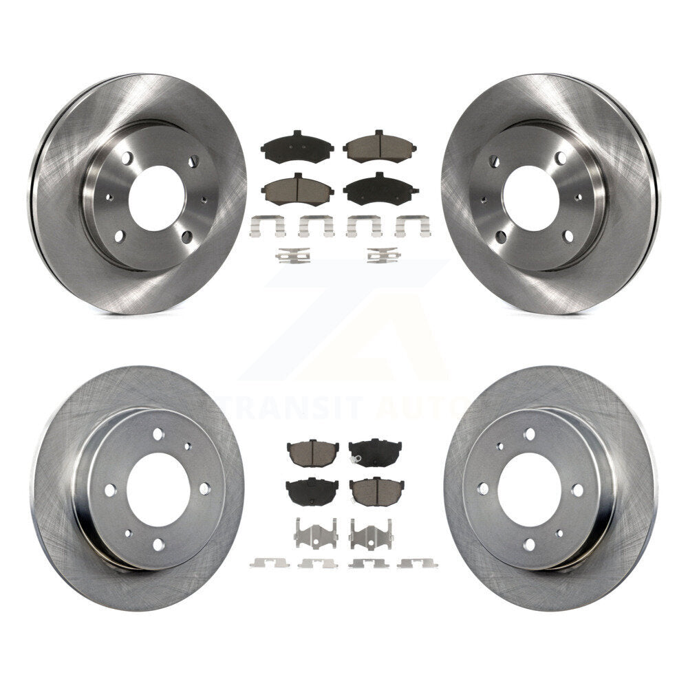 Kit de plaquettes en céramique pour Rotor de frein à disque avant et arrière, pour freins arrière Hyundai Elantra