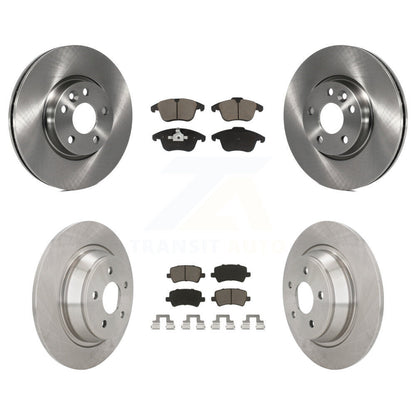 Kit de rotor de frein avant et arrière et plaquettes en céramique pour Land Rover Range Evoqu 2012-2015