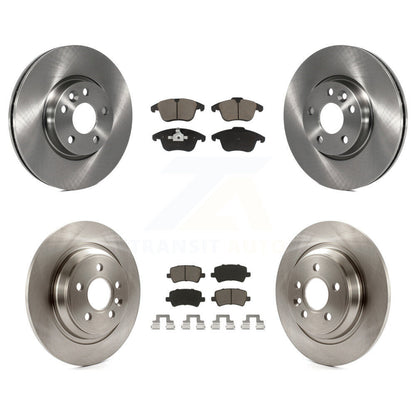 Kit de rotors de frein à disque avant et arrière et plaquettes en céramique pour Volvo S60 K8C-101011