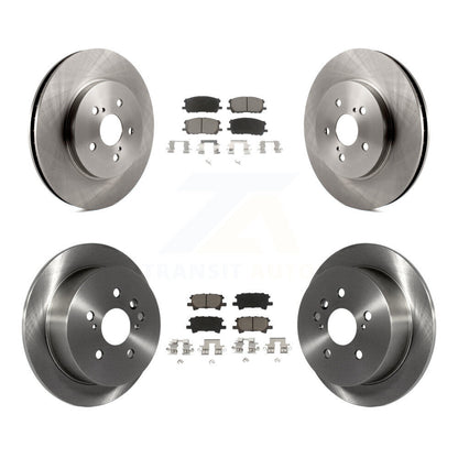 Kit de rotor de frein avant et arrière et plaquettes en céramique, pour Lexus RX350 RX330 Toyota Highlande