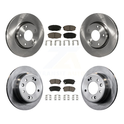 Kit de rotors de frein à disque avant et arrière et plaquettes en céramique pour Hyundai Elantra K8C-10102