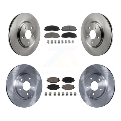Kit de plaquettes de frein en céramique, Rotors avant et arrière, pour Dodge Grand Caravan Journey Chrysler