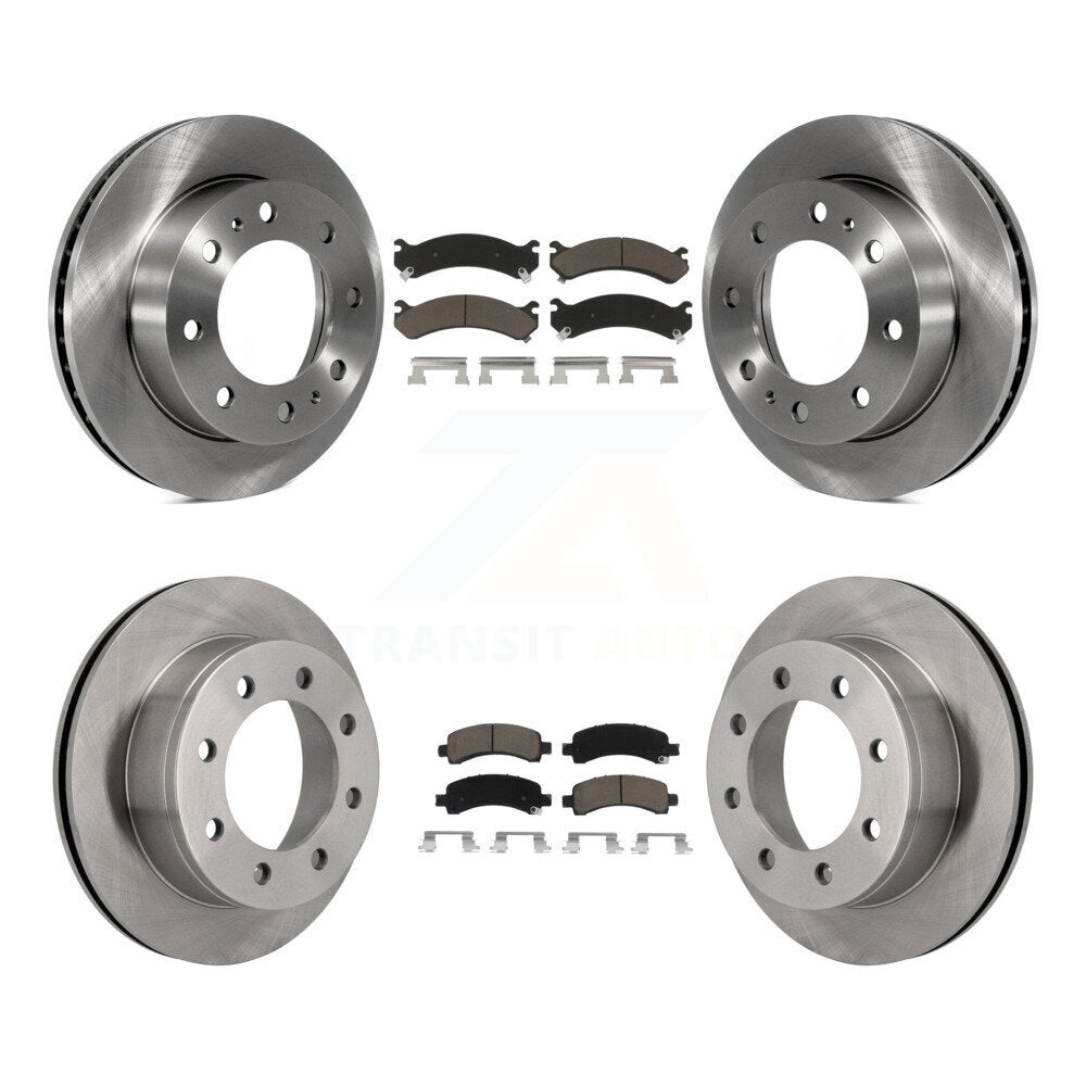 Kit de rotor de frein avant et arrière et plaquettes en céramique, pour GMC Savana 2500 Chevrolet Expres