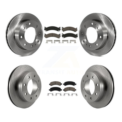 Kit de rotor de frein avant et arrière et plaquettes en céramique, pour Chevrolet Express 2500 GMC Savan