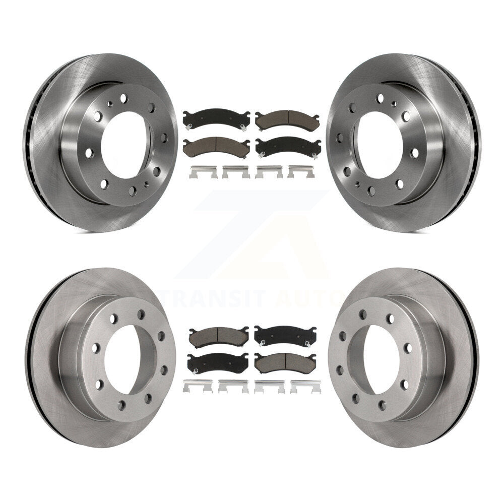 Kit de plaquettes de frein en céramique, Rotors avant et arrière, pour Chevrolet GMC Sierra 2500 HD 3500 X