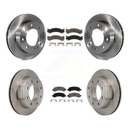 Kit de rotor de frein avant et arrière et plaquettes en céramique, pour Chevrolet Express 2500 GMC Savan