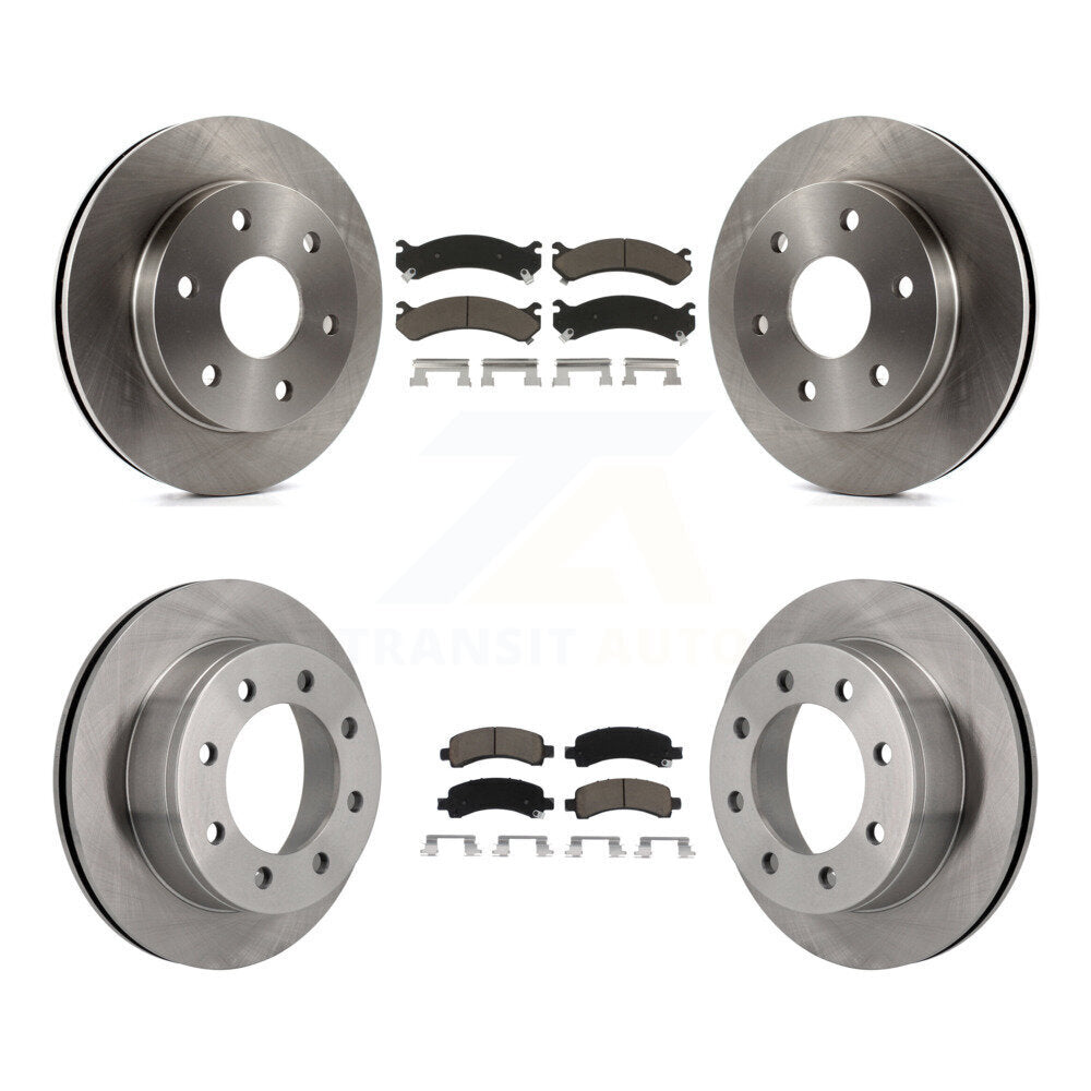Kit de plaquettes en céramique pour Rotor de frein avant et arrière, pour GMC Savana 2006 2500 avec GV de 7300 Lb