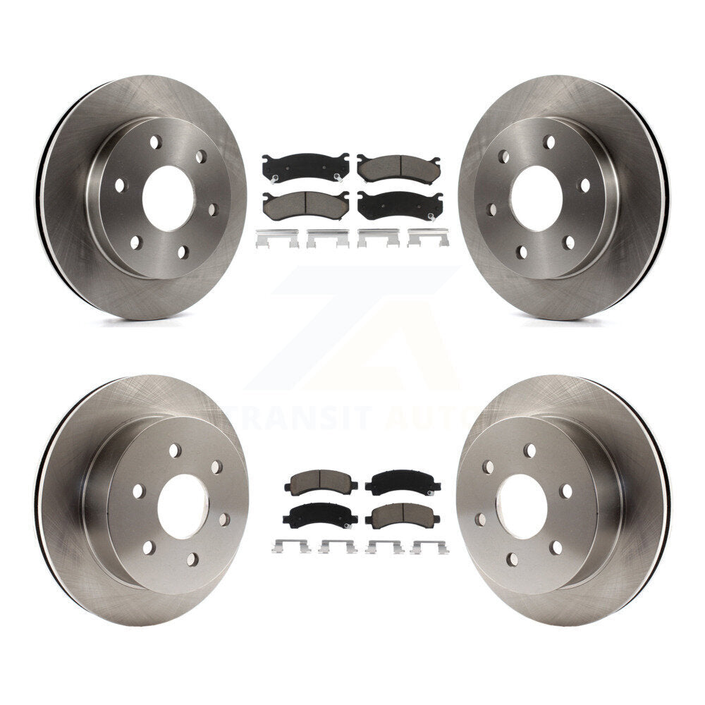 Kit de rotor de frein avant et arrière et plaquettes en céramique, pour GMC Savana 2500 Chevrolet Expres