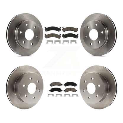 Kit de rotor de frein avant et arrière et plaquettes en céramique, pour Chevrolet Express 2500 GMC Savan