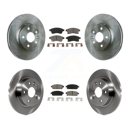 Rotors de frein à disque avant et arrière et Kit de plaquettes en céramique pour Chevrolet Cruze Sonic Limite