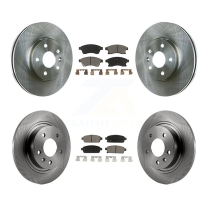 Kit de rotors de frein à disque avant et arrière et plaquettes en céramique pour Chevrolet Cruze K8C-10105