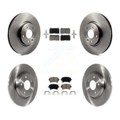 Kit de rotors de frein à disque avant et arrière et plaquettes en céramique pour moteur Audi Q5 FLEX 2016