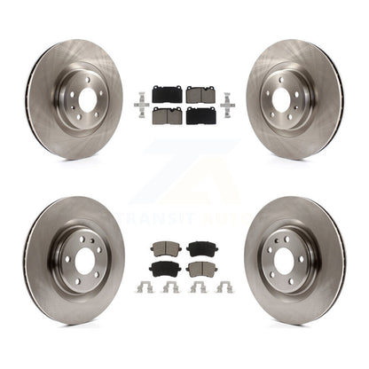 Kit de rotors de frein à disque avant et arrière et plaquettes en céramique pour Audi Q5 K8C-101057