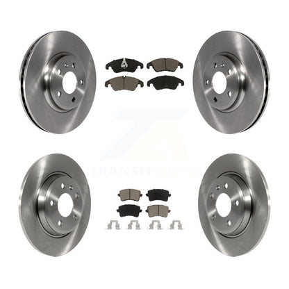 Kit de rotors de frein à disque avant et arrière et plaquettes en céramique, pour Audi Q5 A4 Quattro A5