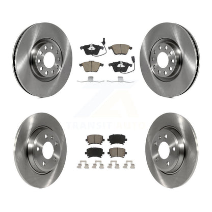 Kit de plaquettes en céramique pour Rotor de frein à disque avant et arrière, pour Audi A4 Quattro convertible 2009
