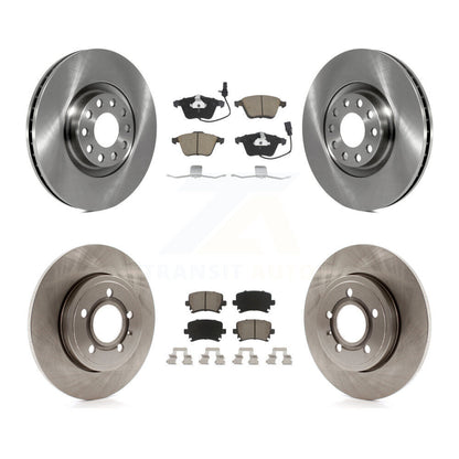Kit de rotors de frein à disque avant et arrière et plaquettes en céramique pour Audi A4 Quattro K8C-10106