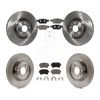 Kit de rotors de frein à disque avant et arrière et plaquettes en céramique pour Audi A6 Quattro A7