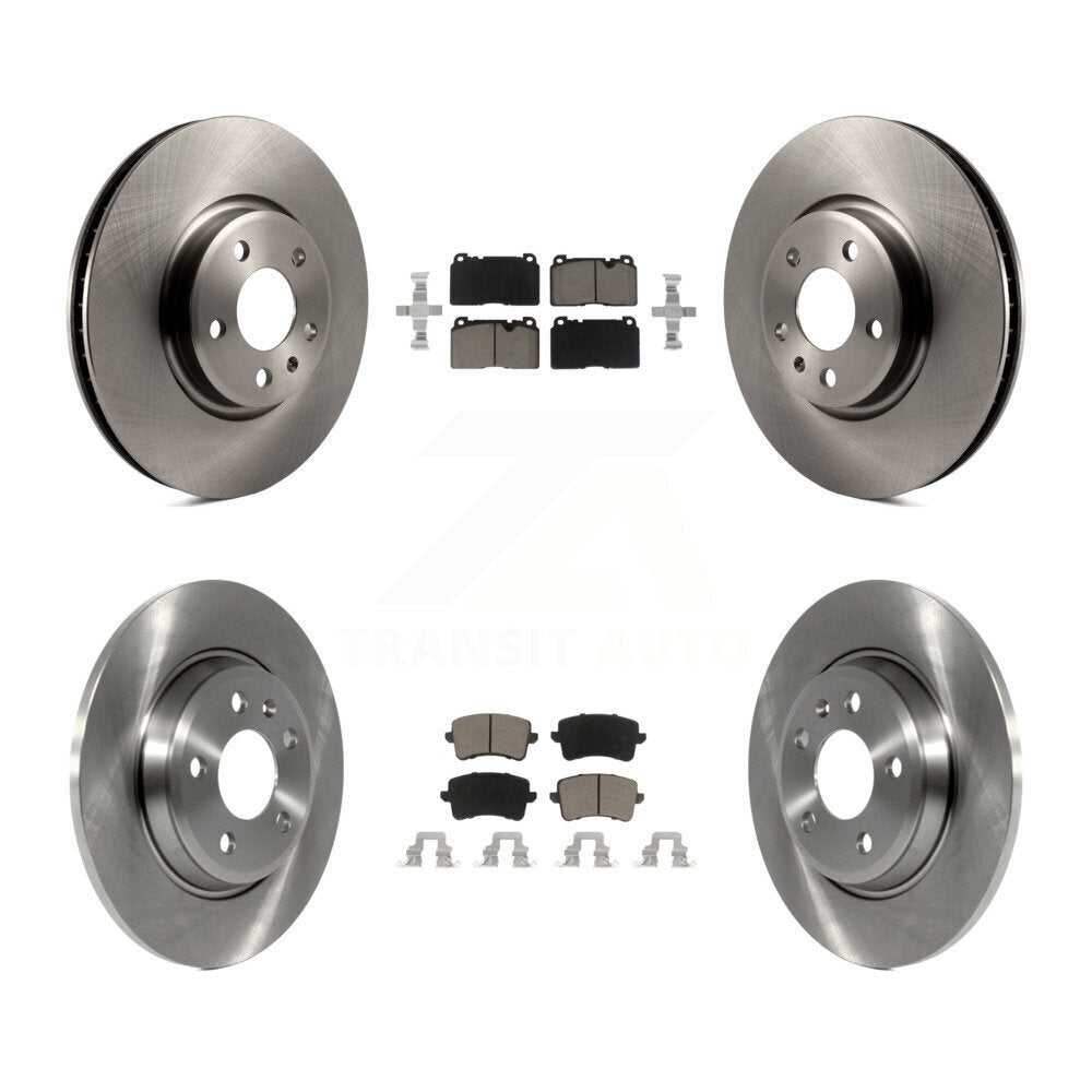 Kit de rotors de frein à disque avant et arrière et plaquettes en céramique pour Audi Q5 K8C-101065