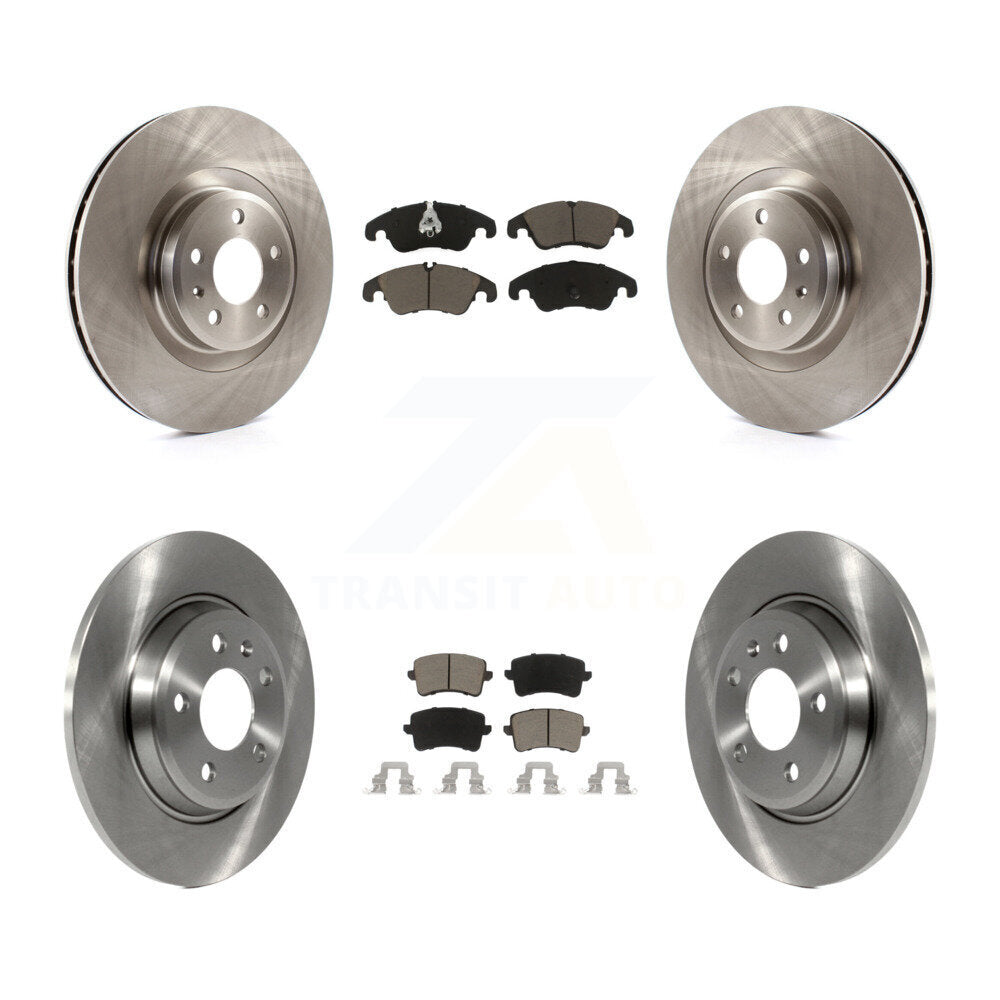 Kit de rotors de frein à disque avant et arrière et plaquettes en céramique pour Audi Q5 K8C-101067