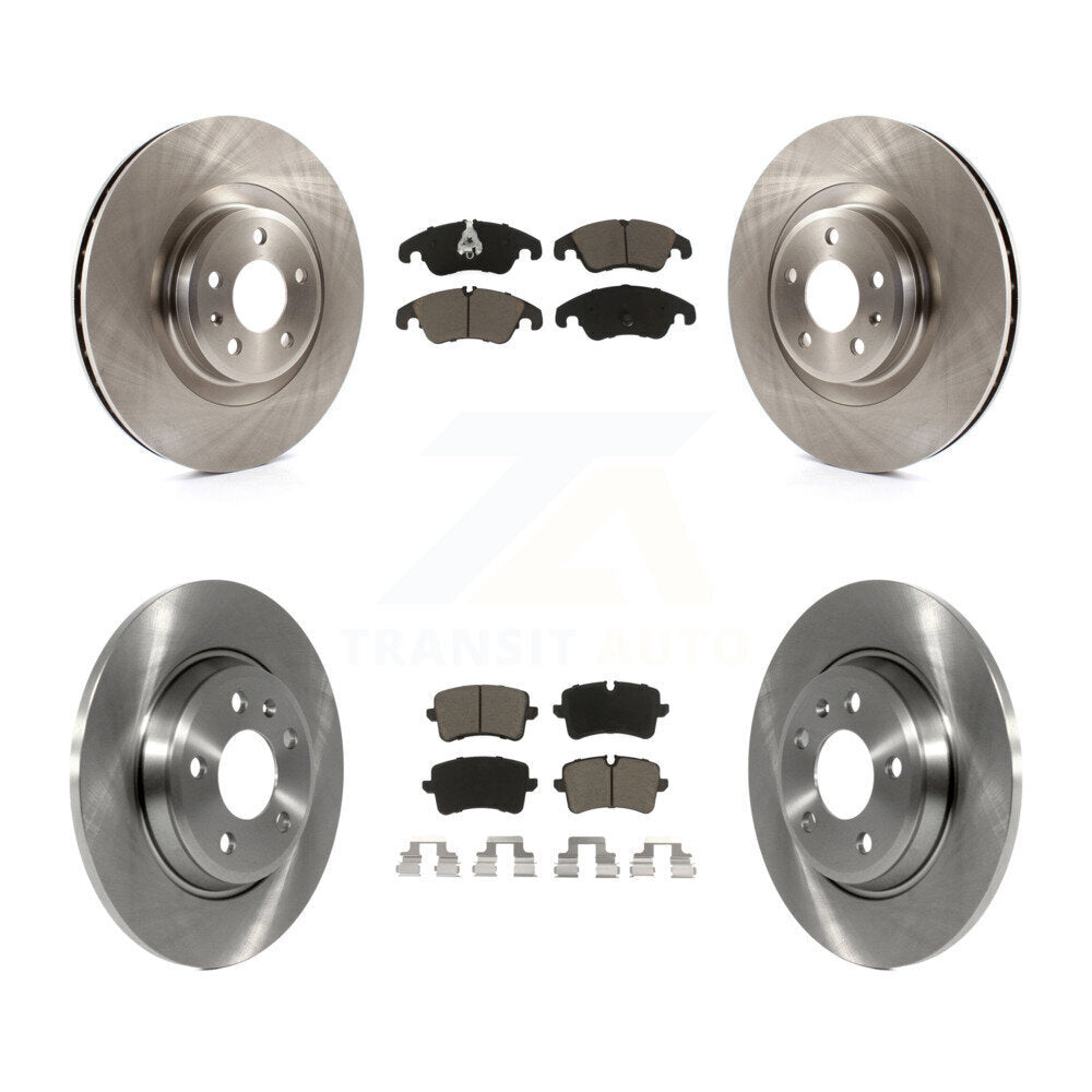 Kit de disques de frein à disque avant et arrière et plaquettes en céramique pour Audi A6 K8C-101069