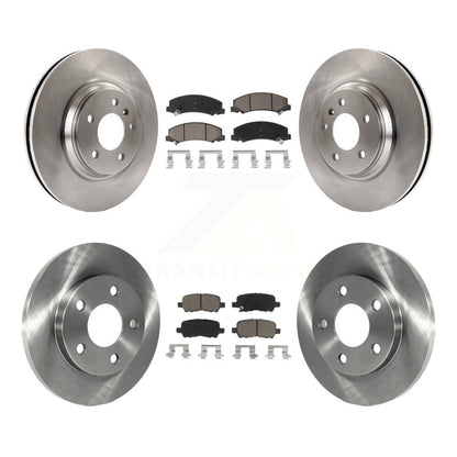 Kit de rotors de frein à disque avant et arrière et plaquettes en céramique pour Chevrolet Impala Limited