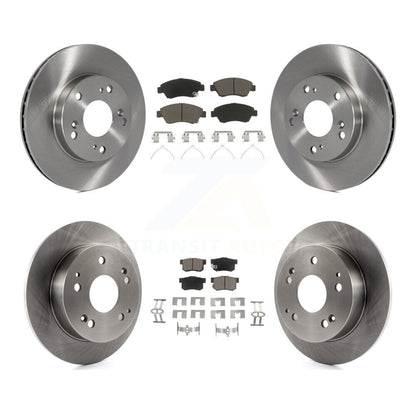 Kit de rotors de frein à disque avant et arrière et plaquettes en céramique pour Honda Civic Acura RSX