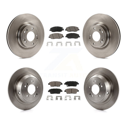 Kit de rotors de frein à disque avant et arrière et plaquettes en céramique pour Hyundai Genesis 3,8 l