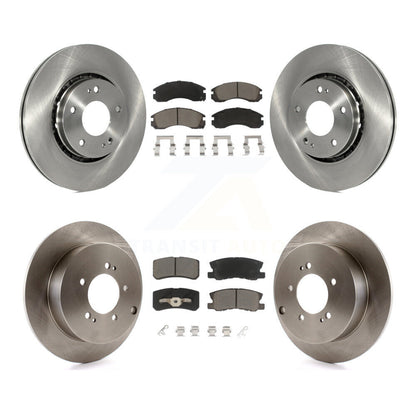 Kit de rotors de frein à disque avant et arrière et plaquettes en céramique pour Mitsubishi Lancer