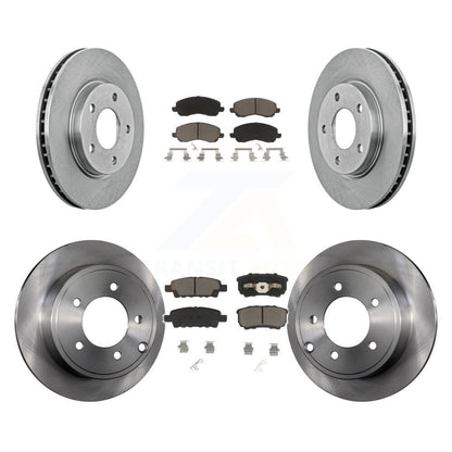 Kit de plaquettes de frein en céramique, Rotors de frein à disque avant et arrière, pour Mitsubishi Lancer Dodge Calibe