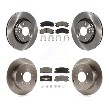 Kit de rotor de frein avant et arrière et plaquettes en céramique, pour Mitsubishi Lancer Ralliart jusqu'à 03 0