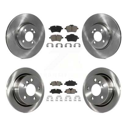 Kit de rotors de frein à disque avant et arrière et plaquettes en céramique pour Mini Cooper 2015 2.0L/1.5