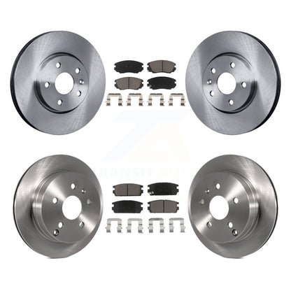 Rotors de frein à disque avant et arrière et Kit de plaquettes en céramique pour Chevrolet Equinox GMC Terrai