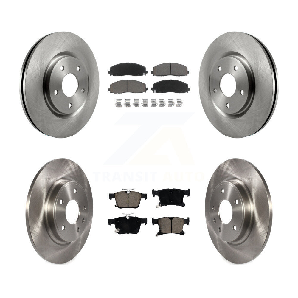 Kit de plaquettes de frein en céramique, Rotors de frein à disque avant et arrière, pour Chrysler Pacifica Grand Carava