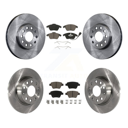 Kit de rotors de frein à disque avant et arrière et plaquettes en céramique pour Volkswagen Beetle