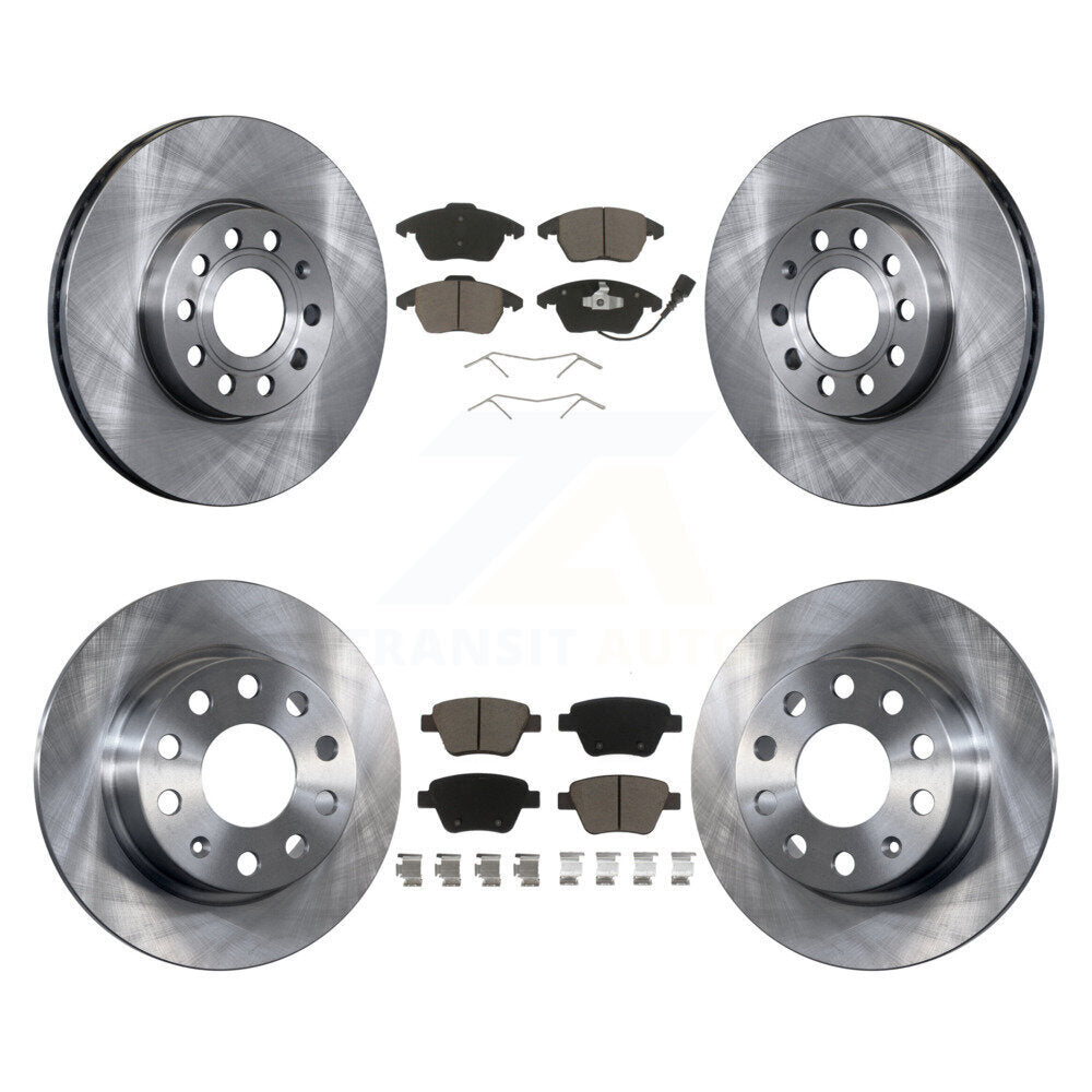 Kit de plaquettes de frein en céramique, Rotors avant et arrière, pour Volkswagen Jetta 2017 – 2018, 1,8 l/1,4