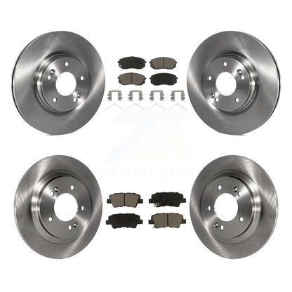 Kit de rotors de frein à disque avant et arrière et plaquettes en céramique pour Kia Optima K8C-101130