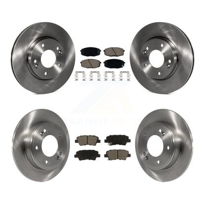 Kit de rotor de frein avant et arrière et plaquettes en céramique, pour Kia Hyundai Kona Forte Soul Elantr