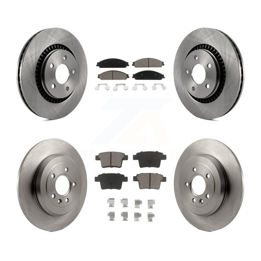 Kit de plaquettes de frein en céramique, Rotors avant et arrière, pour Ford Five Hundres Freestyle Taurus