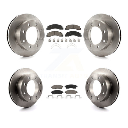 Kit de rotor de frein avant et arrière et plaquettes en céramique, pour Ford F-250 Super Duty Excursion 4W