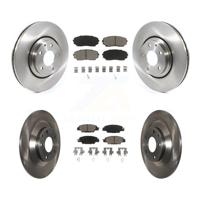 Kit de rotor de frein avant et arrière et plaquettes en céramique pour Mazda CX-5 Turbocharge 2019 – 2023