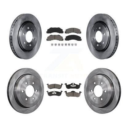 Kit de rotor de frein avant et arrière et plaquettes en céramique pour Ford Expedition Lincoln Navigato