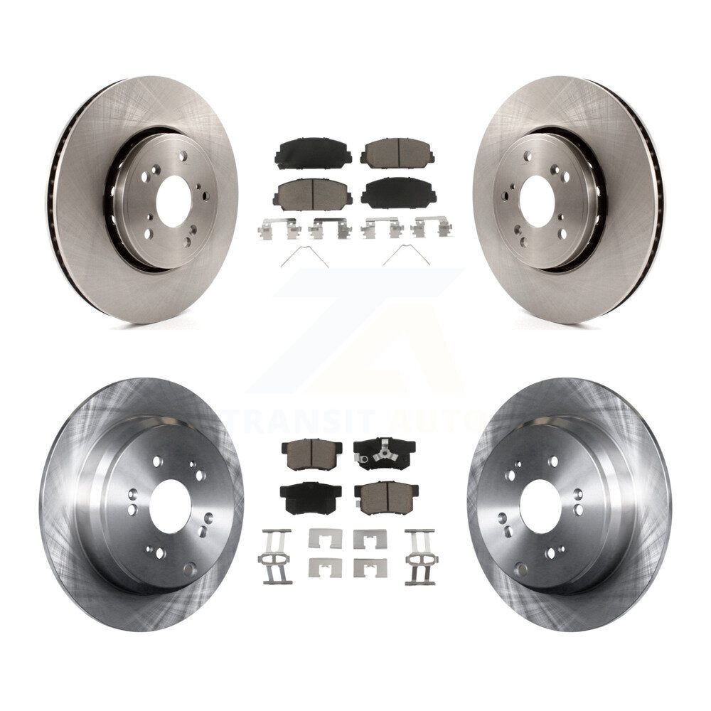 Kit de rotors de frein à disque avant et arrière et plaquettes en céramique pour Acura RDX 2013-2018