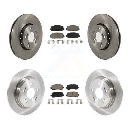 Kit de rotors de frein à disque avant et arrière et plaquettes en céramique pour Acura RLX K8C-101160