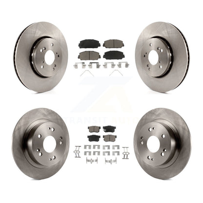 Kit de rotors de frein à disque avant et arrière et plaquettes en céramique pour Acura ILX 2016 K8C-101163