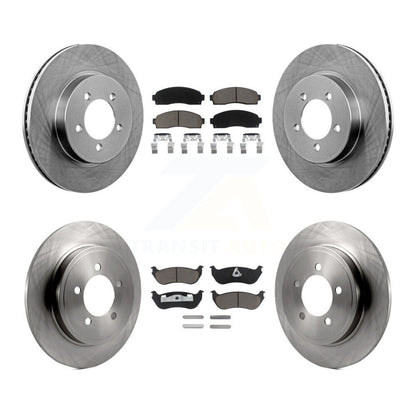 Kit de rotor de frein avant et arrière et plaquettes en céramique, pour Ford Explorer Mercury Mountainee