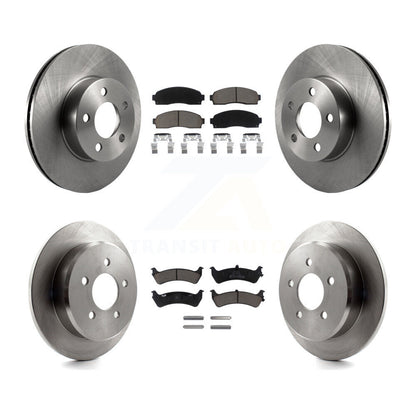 Kit de rotor de frein à disque avant et arrière et plaquettes en céramique pour Ford Explorer Sport 4W 2001
