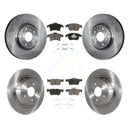 Kit de rotors de frein à disque avant et arrière et plaquettes en céramique, pour Ford Fusion Lincoln MKZ